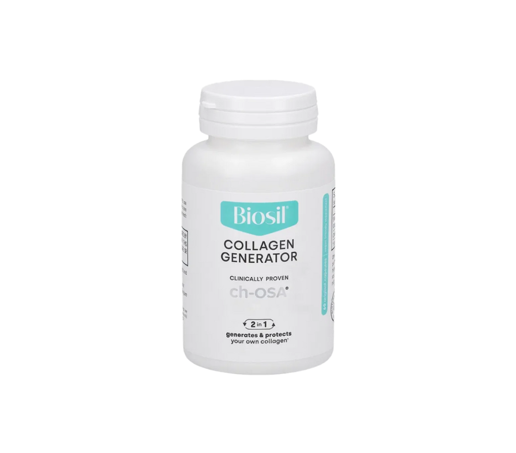 Biosil Collagen Generator su ch-OSA® – kolageno generatorius, 30 kapsulių