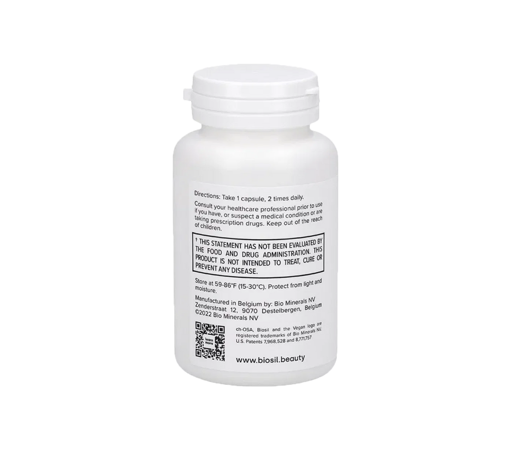 Biosil Collagen Generator su ch-OSA® – kolageno generatorius, 30 kapsulių