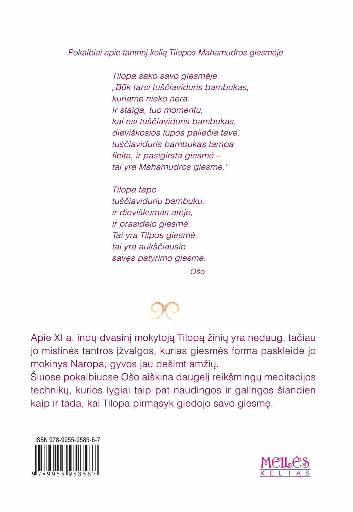 OSHO. Tantra aukščiausias suvokimas