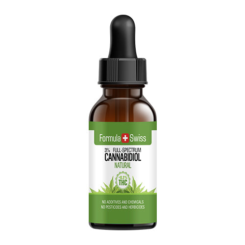 CBD aliejus su MCT aliejumi (Natūralus)